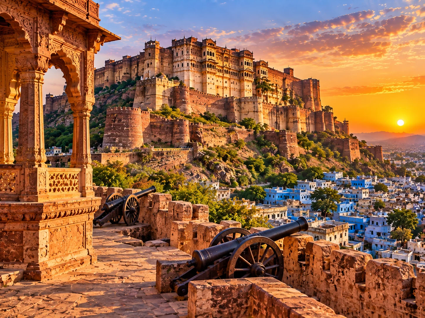 Rajasthan fort