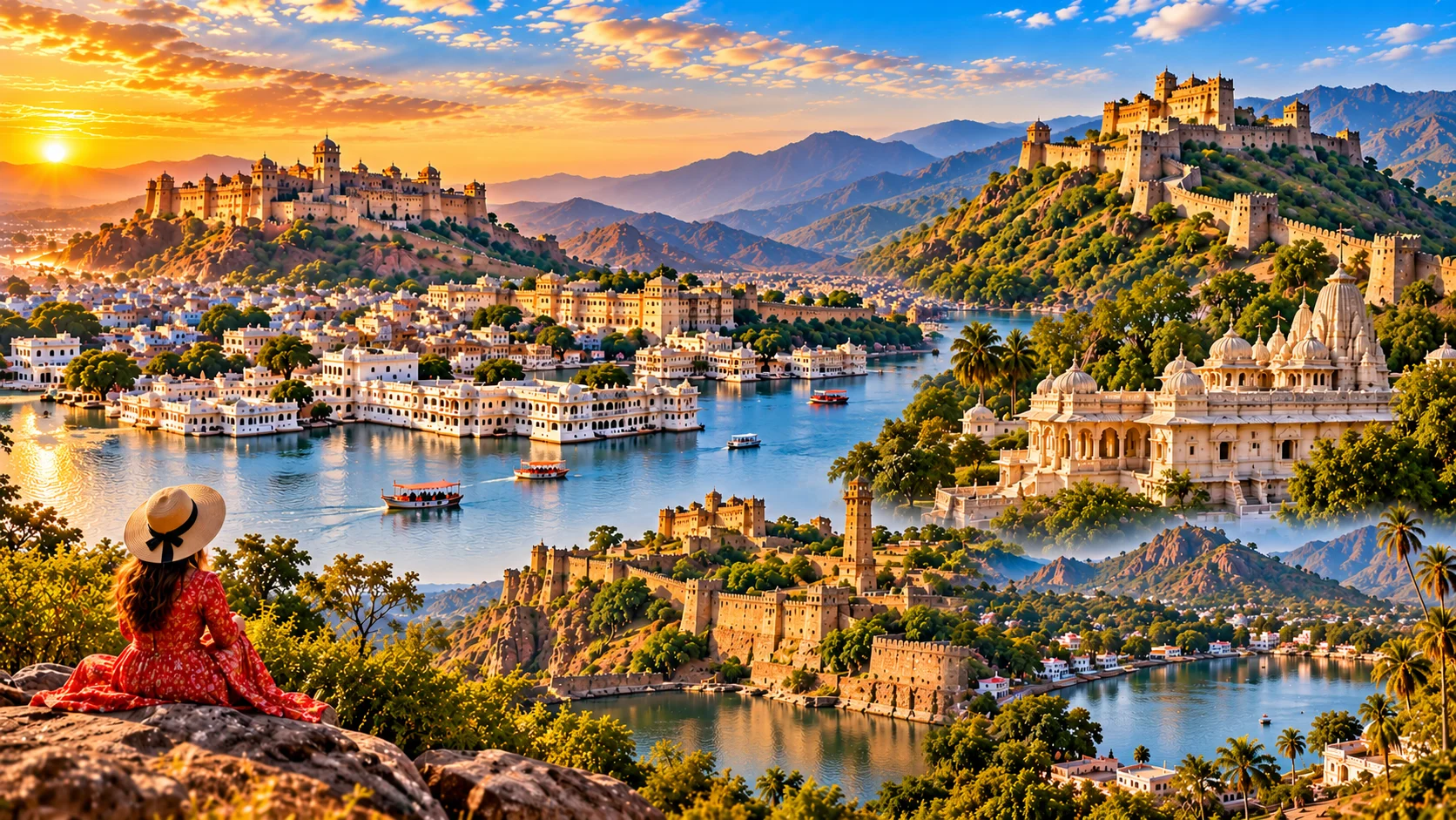Rajasthan Mewar With Mt. Abu