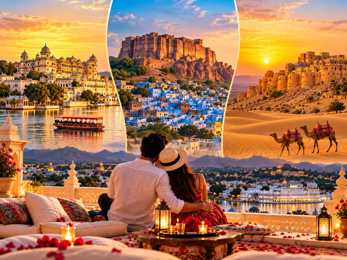 Udaipur Jodhpur Jaisalmer Honeymoon