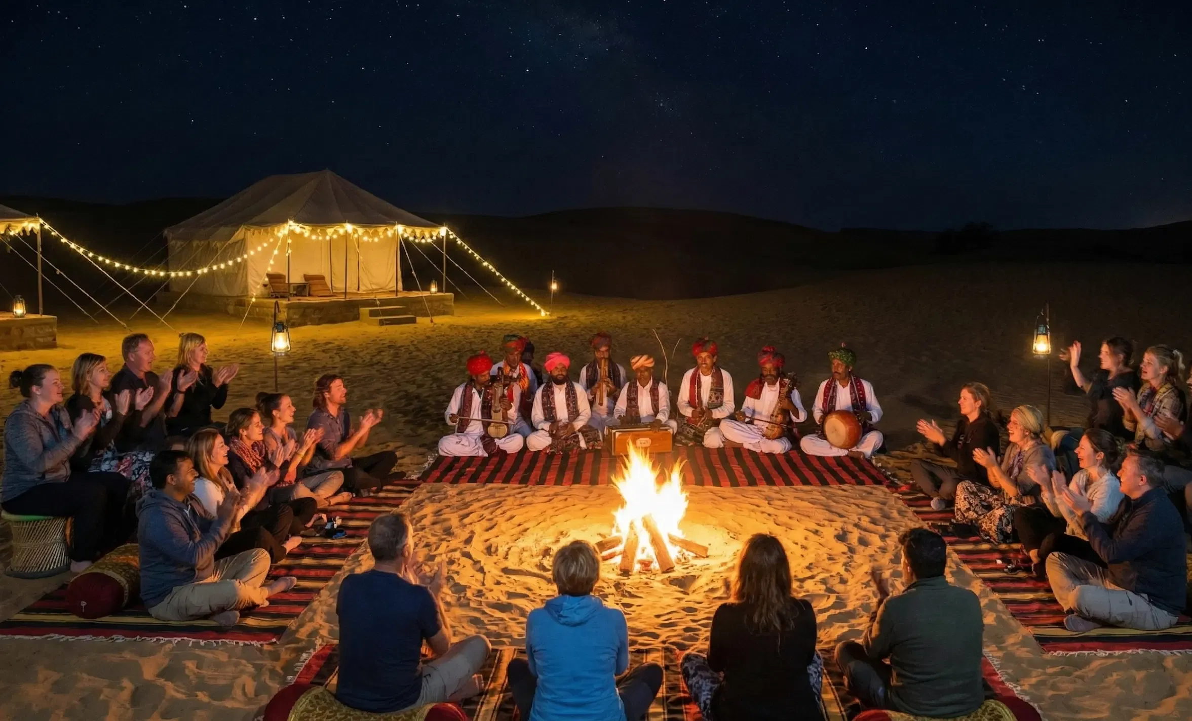 Desert evening at Sam